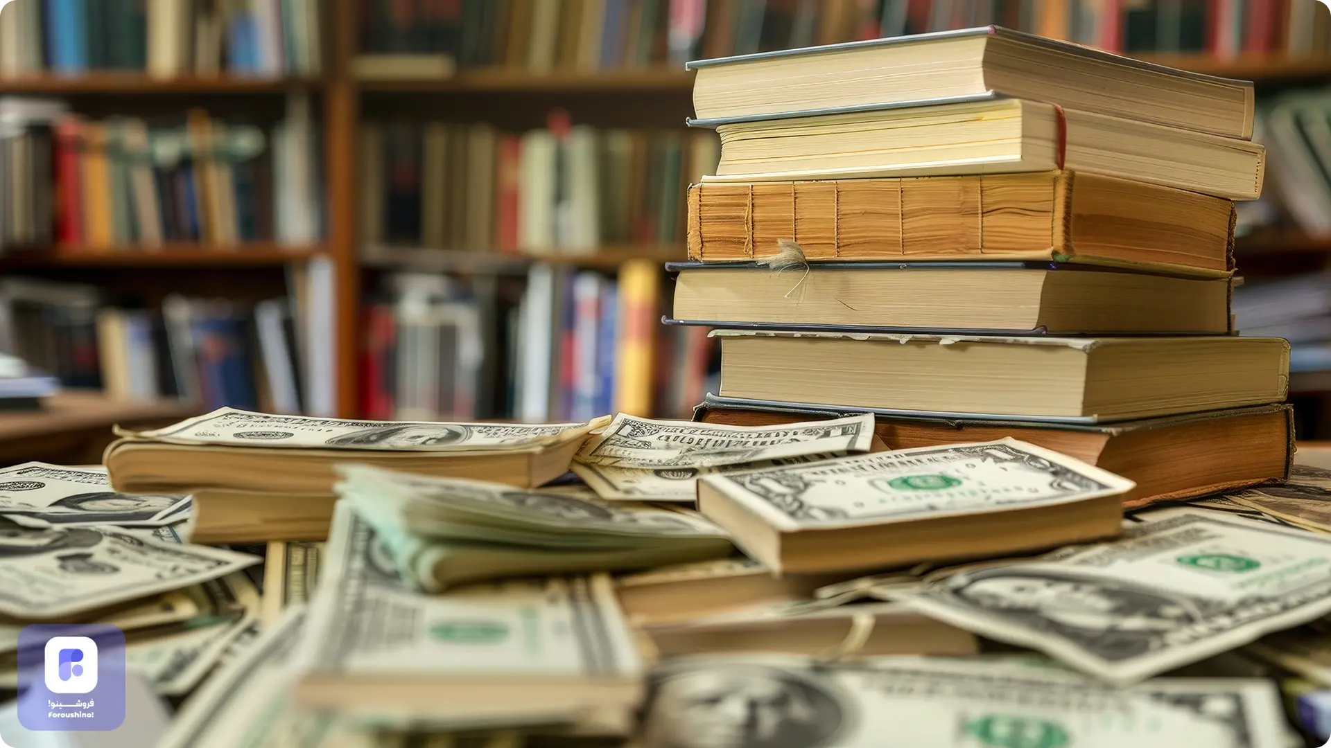 درآمد فروشگاه اینترنتی کتاب