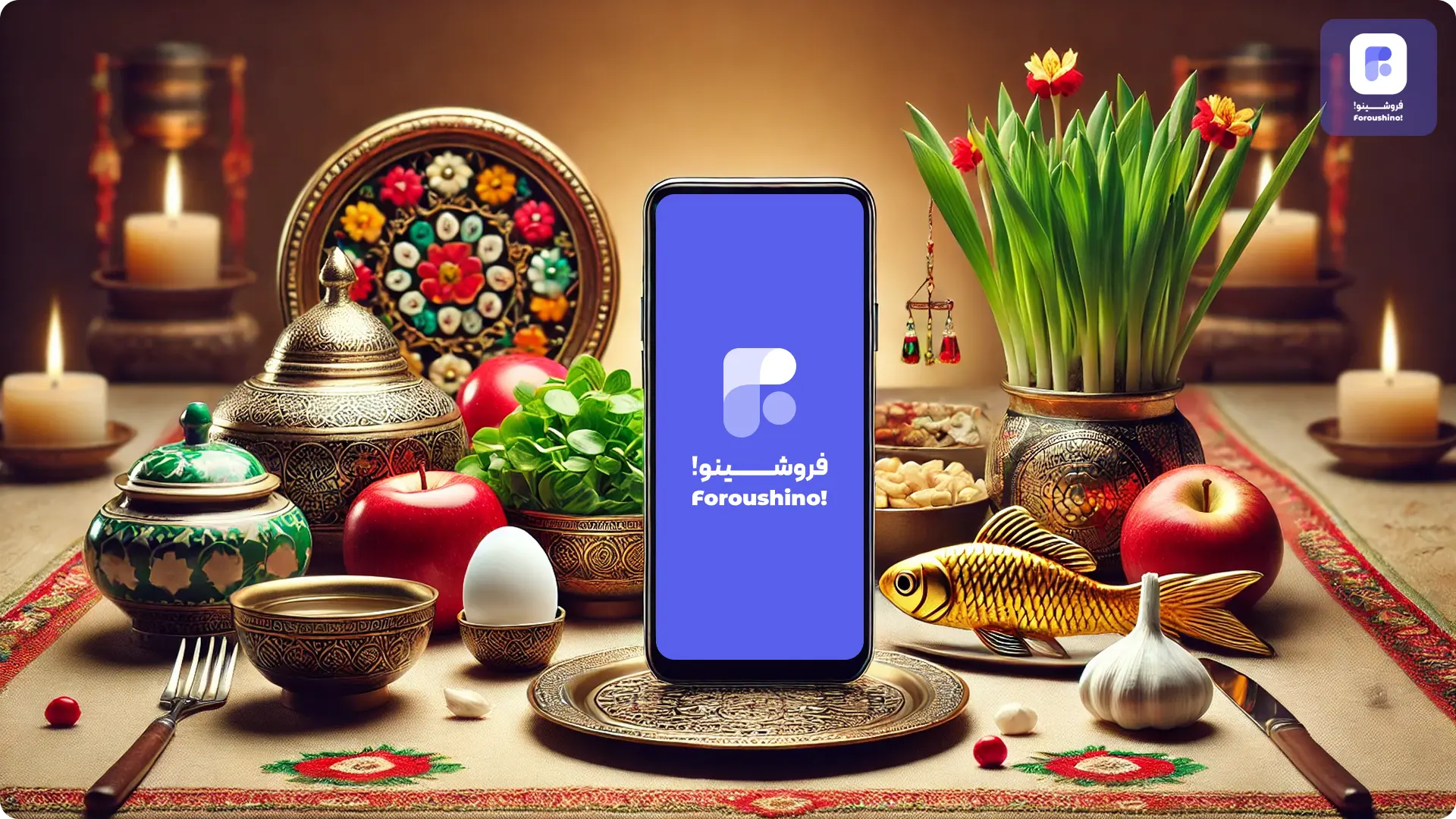 کمک کردن فروشینو به تبلیغات نوروزی